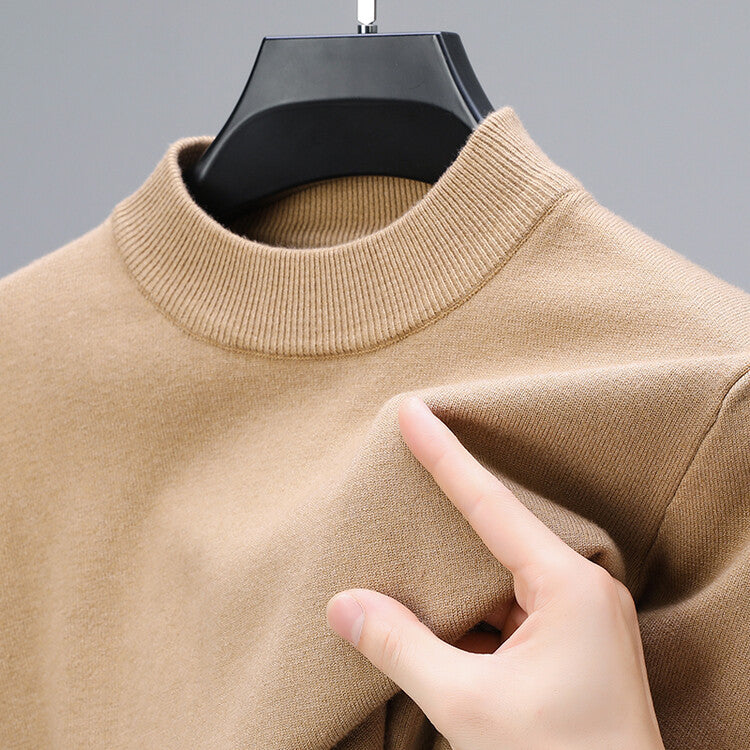 Sian | Maglione in cashmere con orlo a coste