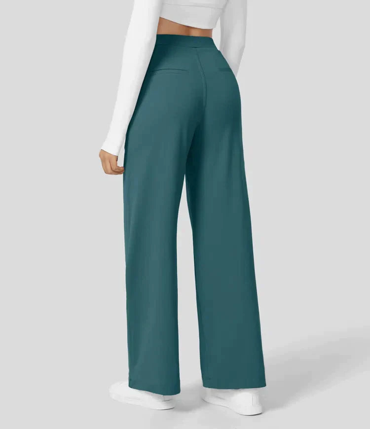 Sauzy | Pantaloni stretch a vita alta con gamba dritta
