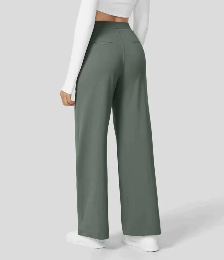 Sauzy | Pantaloni stretch a vita alta con gamba dritta