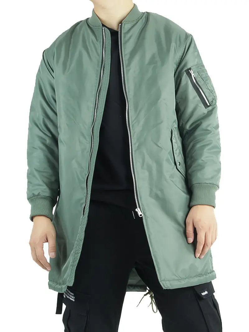 Lasi | Giacca bomber casual per uomini – antivento, termicamente imbottita