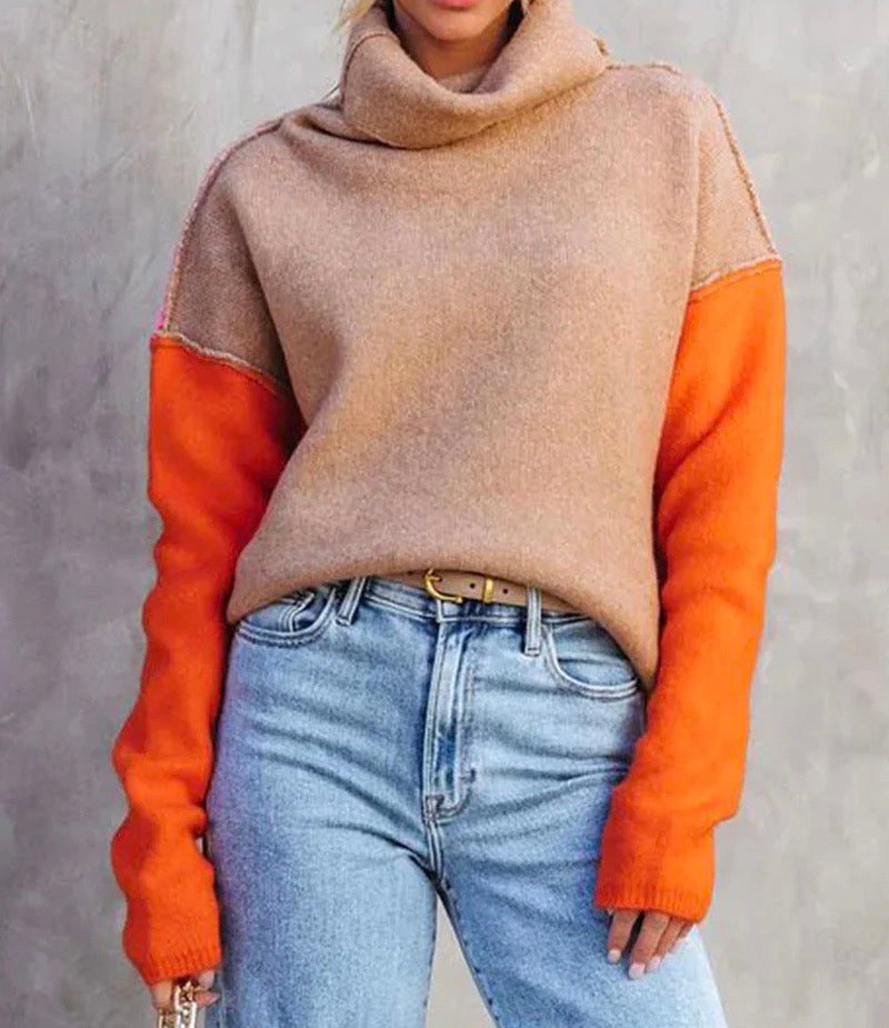 Isidore | Pullover a blocchi di colore mozzafiato