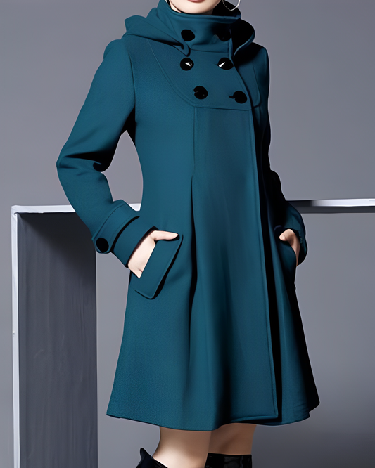 Cappotto da donna | Elegante frac con tasche laterali | Materiale di alta qualità e design classico