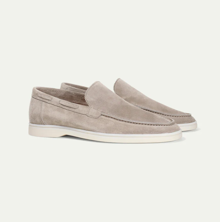 Mocassini da uomo | Slipper classiche | Superficie morbida con texture vellutata e design elegante