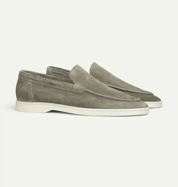 Mocassini da uomo | Slipper classiche | Superficie morbida con texture vellutata e design elegante