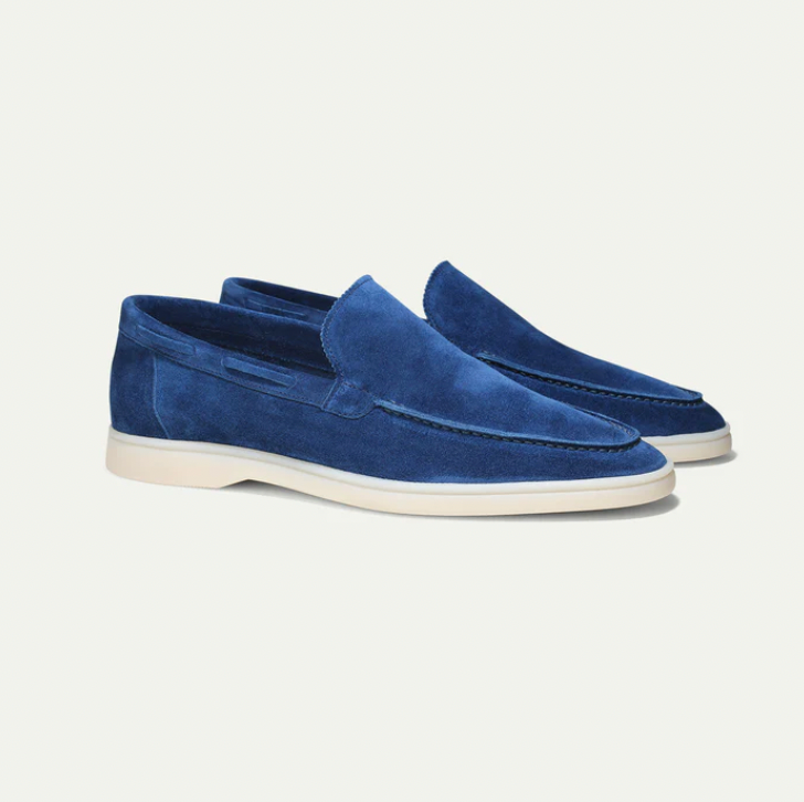 Mocassini da uomo | Slipper classiche | Superficie morbida con texture vellutata e design elegante