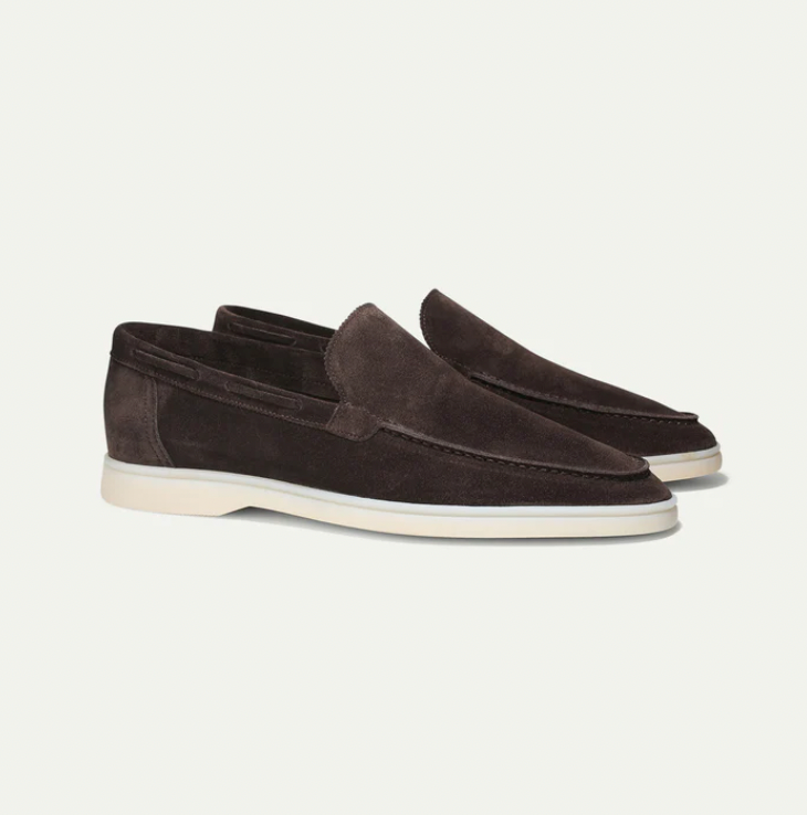 Mocassini da uomo | Slipper classiche | Superficie morbida con texture vellutata e design elegante