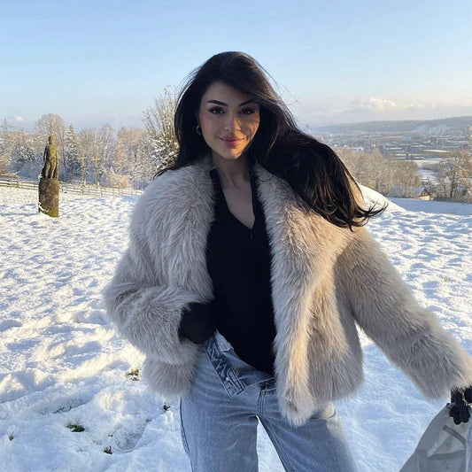 Rosalia | Cappotto in pelliccia per donne con un'elegante presenza