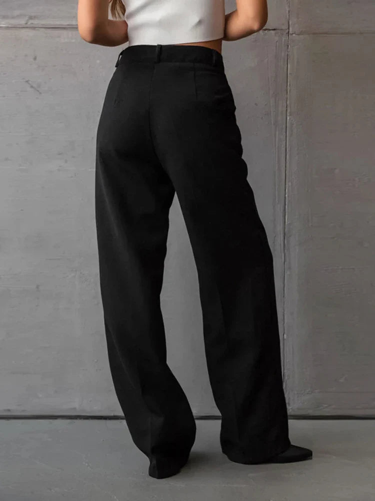 Elayza | Pantaloni Dritti