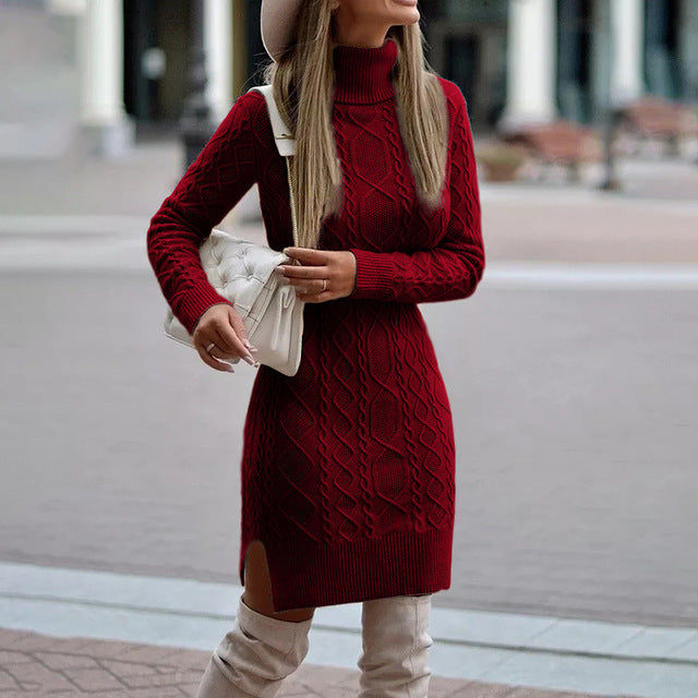 Aryana | Elegante abito autunno-inverno in maglia