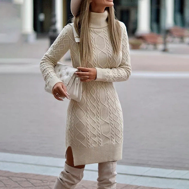 Aryana | Elegante abito autunno-inverno in maglia