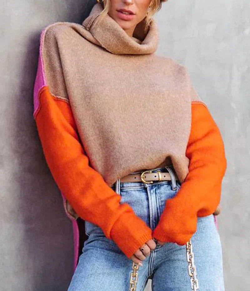 Isidore | Pullover a blocchi di colore mozzafiato