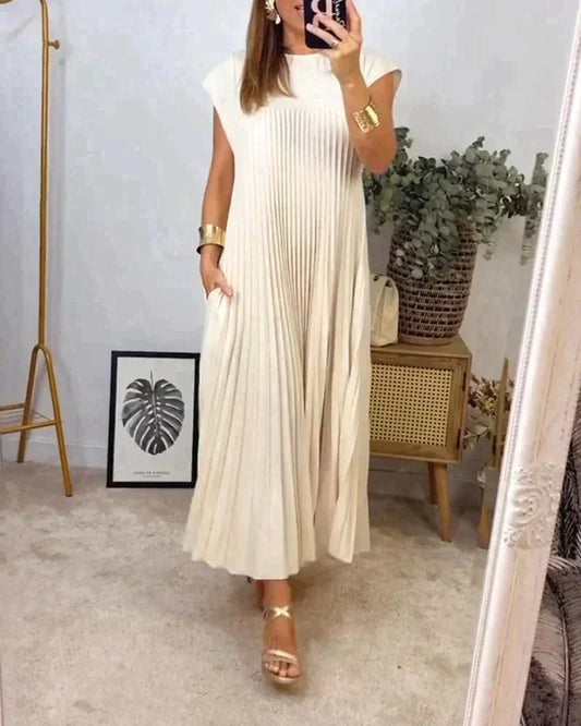 Sheria | Abito elegante plissettato