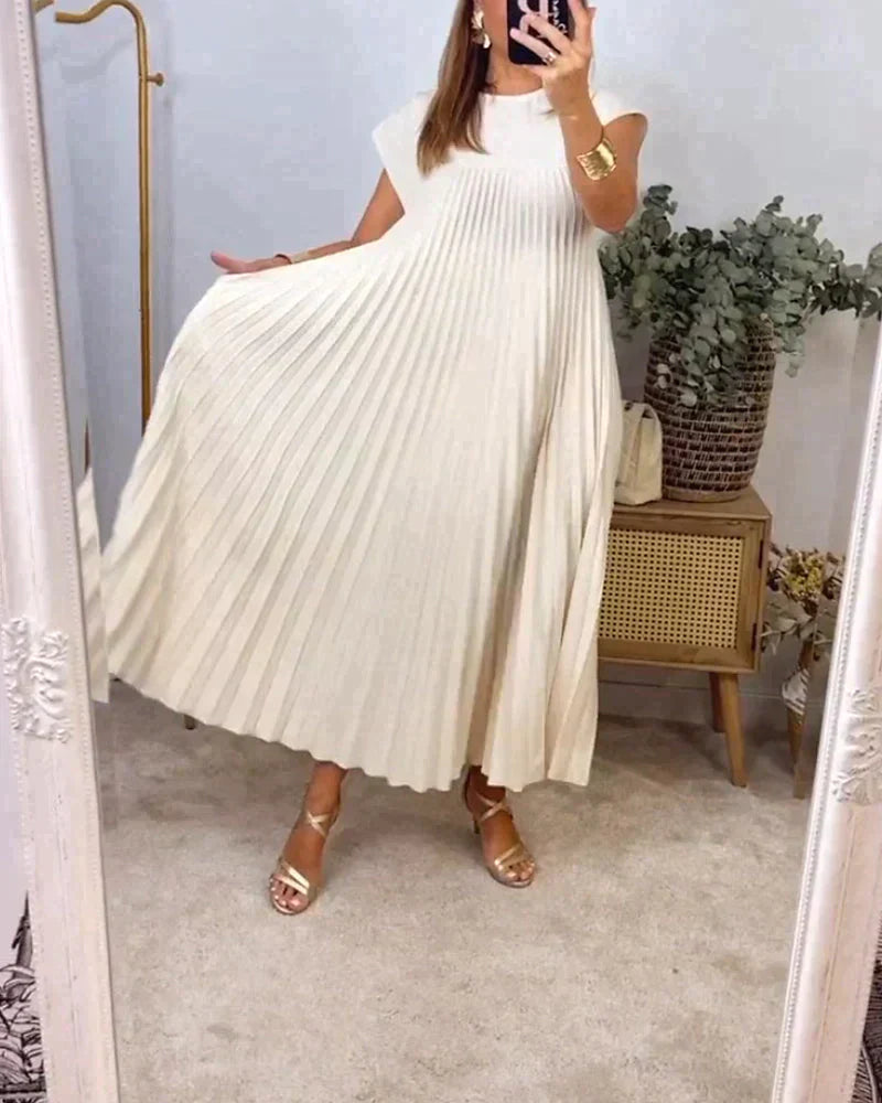 Sheria | Abito elegante plissettato