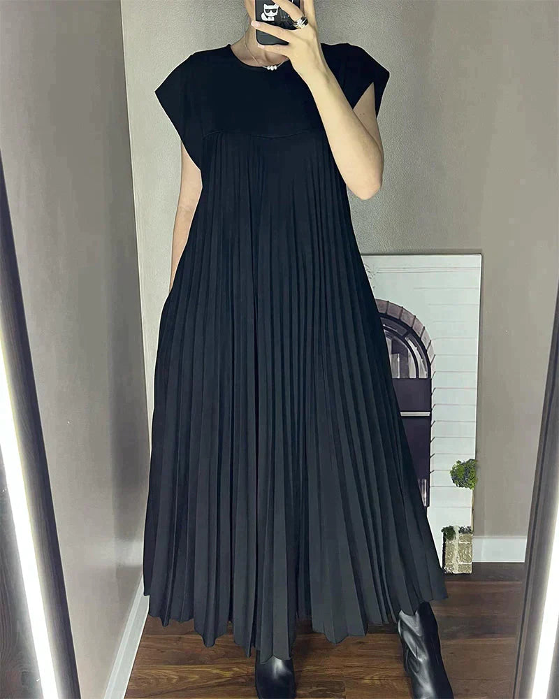 Sheria | Abito elegante plissettato