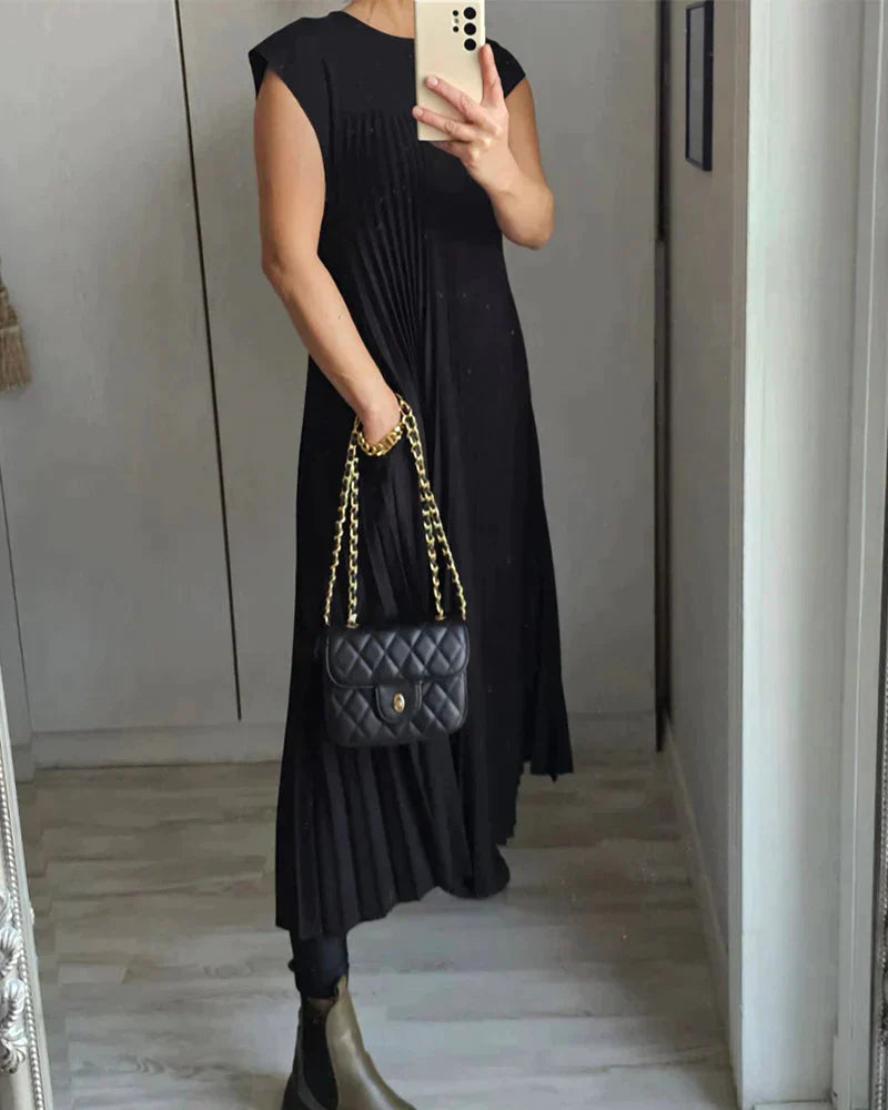 Sheria | Abito elegante plissettato