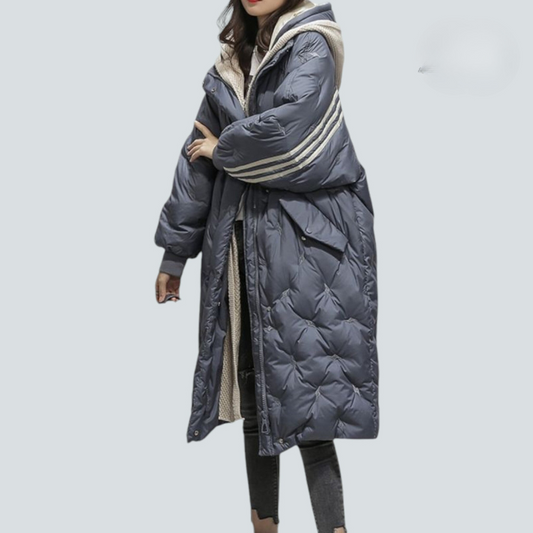 Donne | Giacca lunga beige