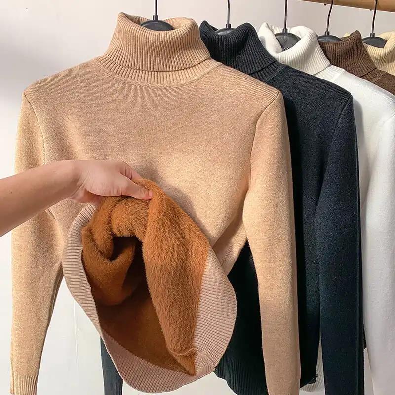 Charles | Maglione maxi comfort con collo alto