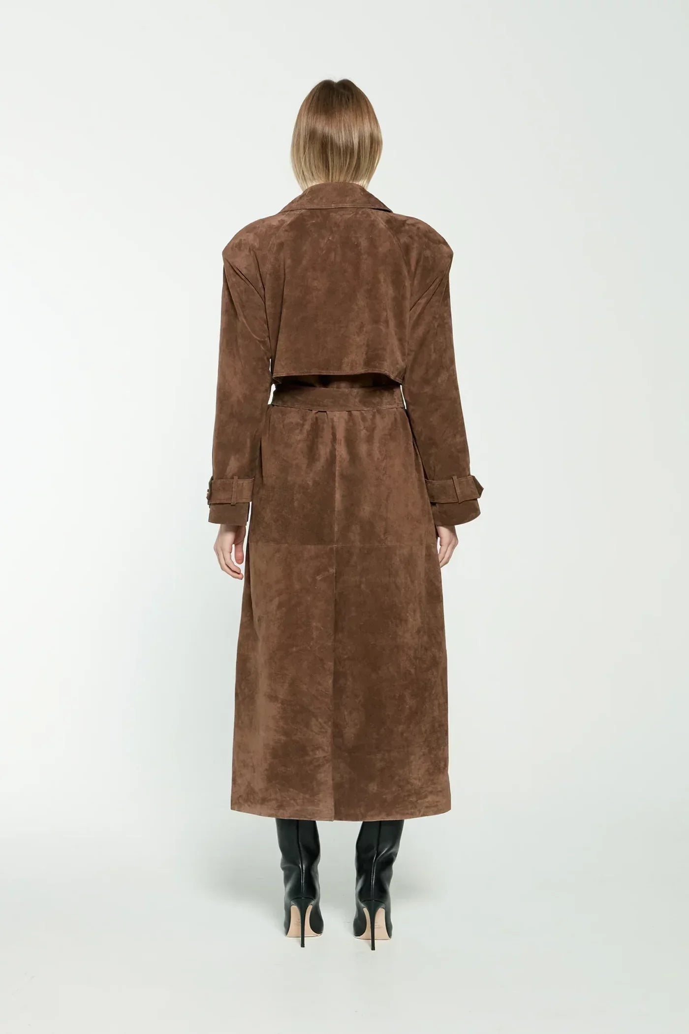 Zavithaya | Trench in camoscio
