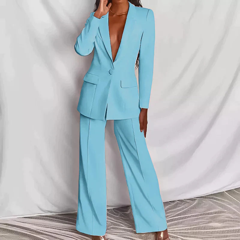 Annie | Set blazer e pantaloni elegante