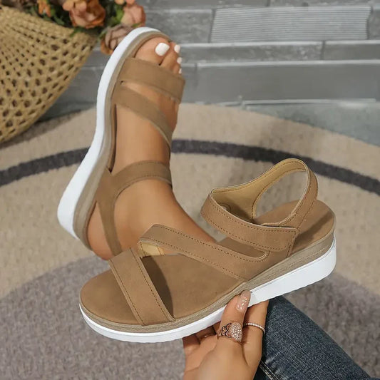 Zinnia - Scarpe da tempo libero aperte in ecopelle con slingback