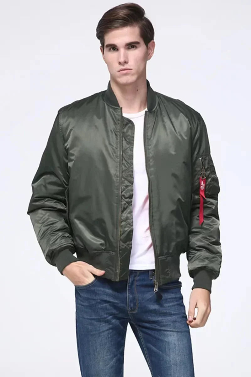 Azemar | Giacca bomber unisex di alta qualità con zip