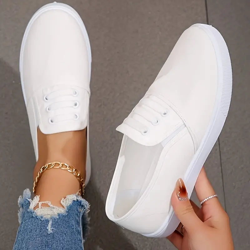 Neva | Scarpe Canvas Leggere e Flat Slip On