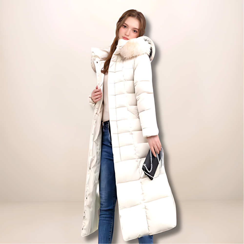 Ultra | Cappotto invernale ultraleggero bianco