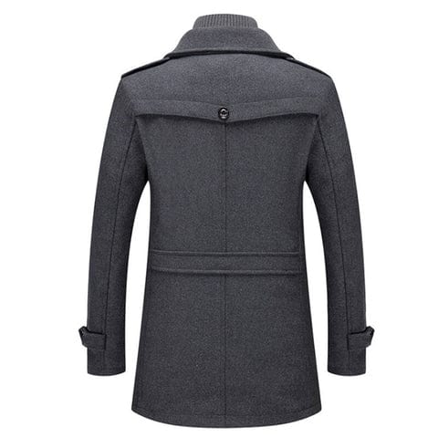 Schwar | Cappotto invernale a due pezzi nero da donna