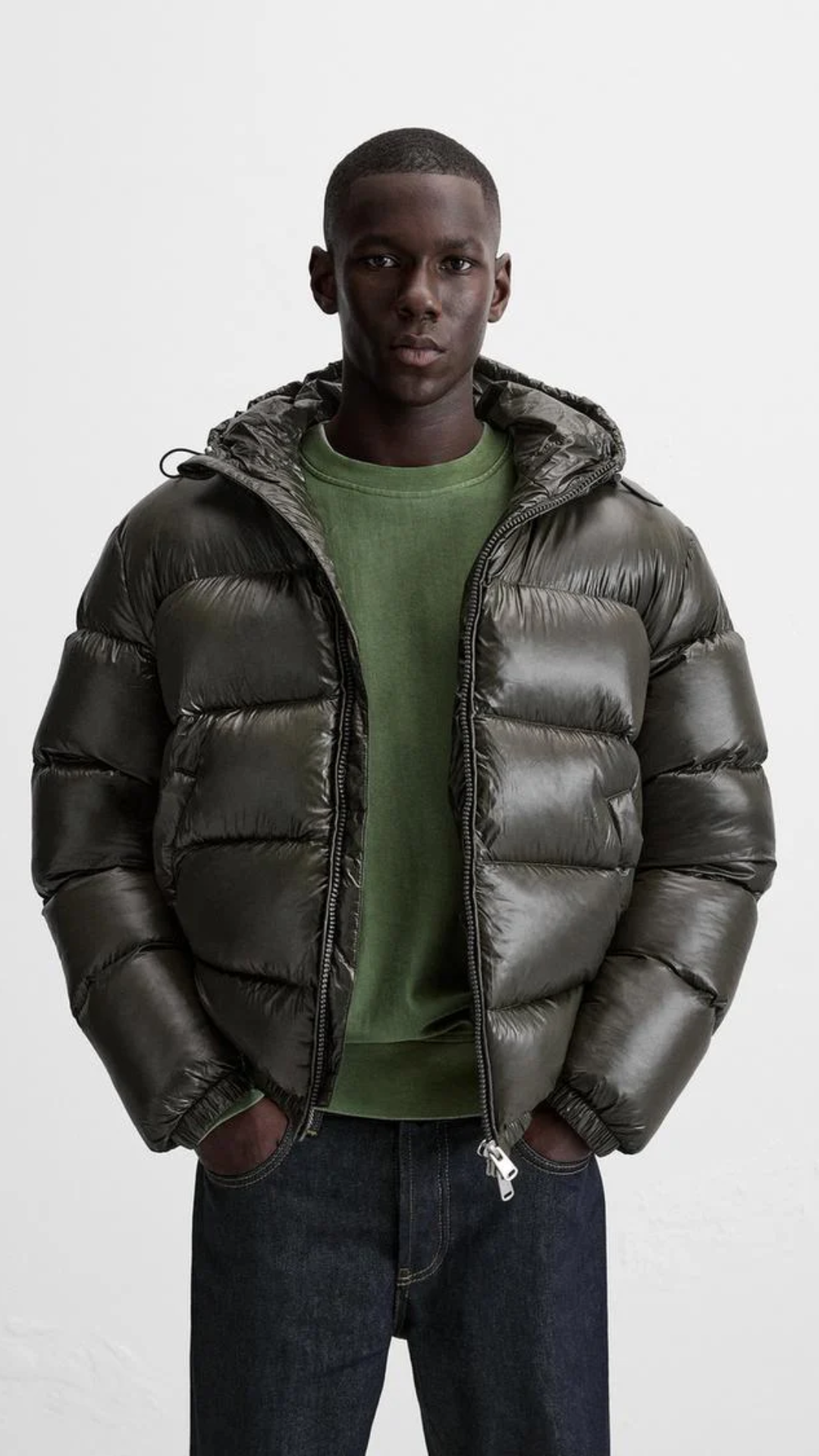 Giacca unisex in piuma | Giacca invernale | Isolamento riscaldante e protezione dal vento