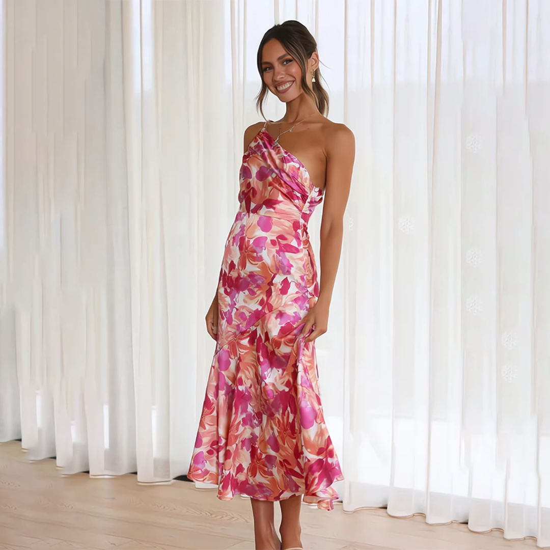 Hinda | Vestito moderno con fiori