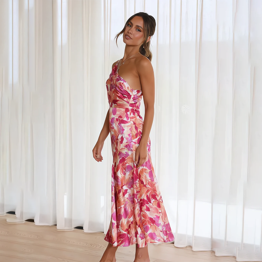 Hinda | Vestito moderno con fiori