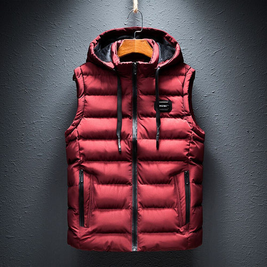 Yavina | Gilet invernale comodo con cappuccio
