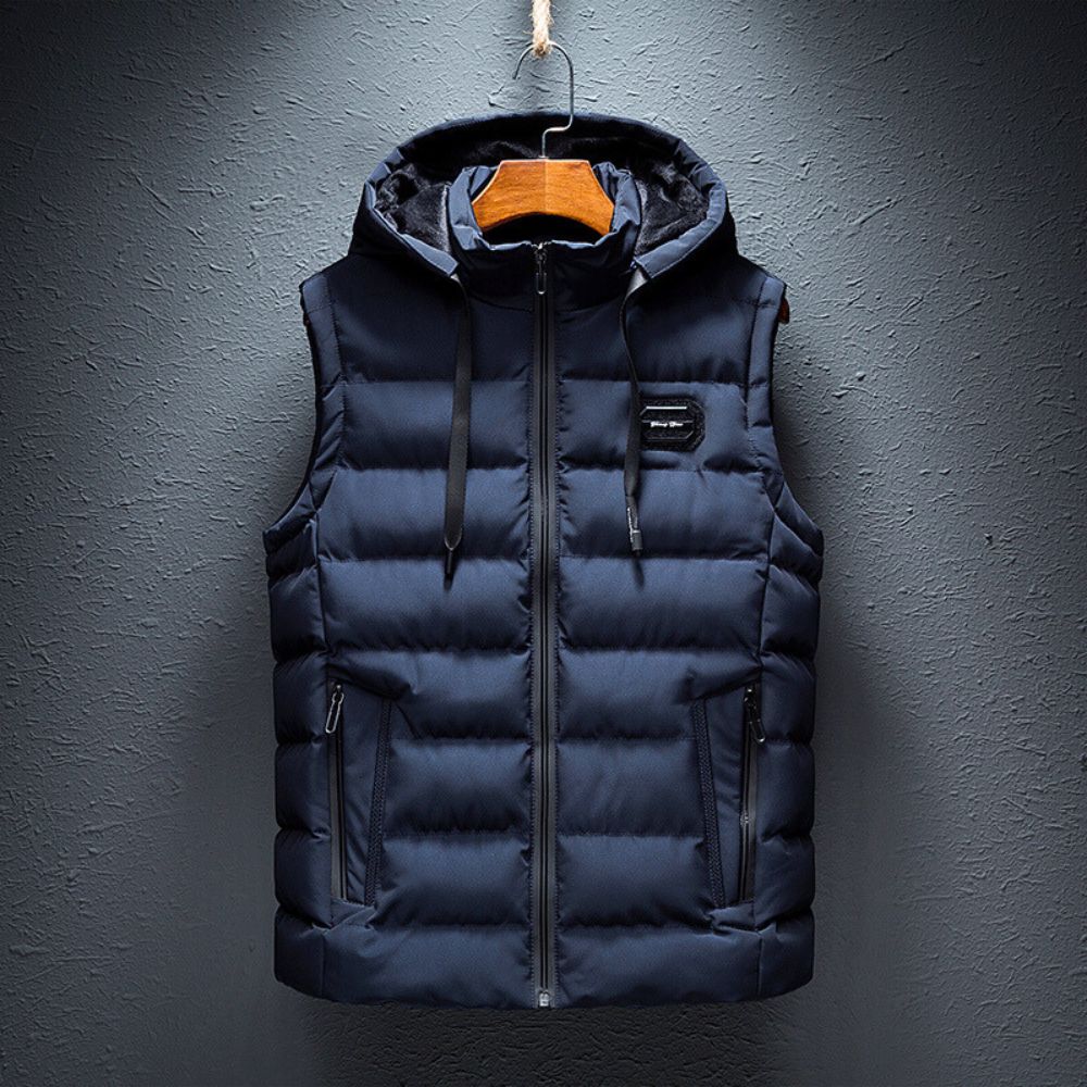Yavina | Gilet invernale comodo con cappuccio