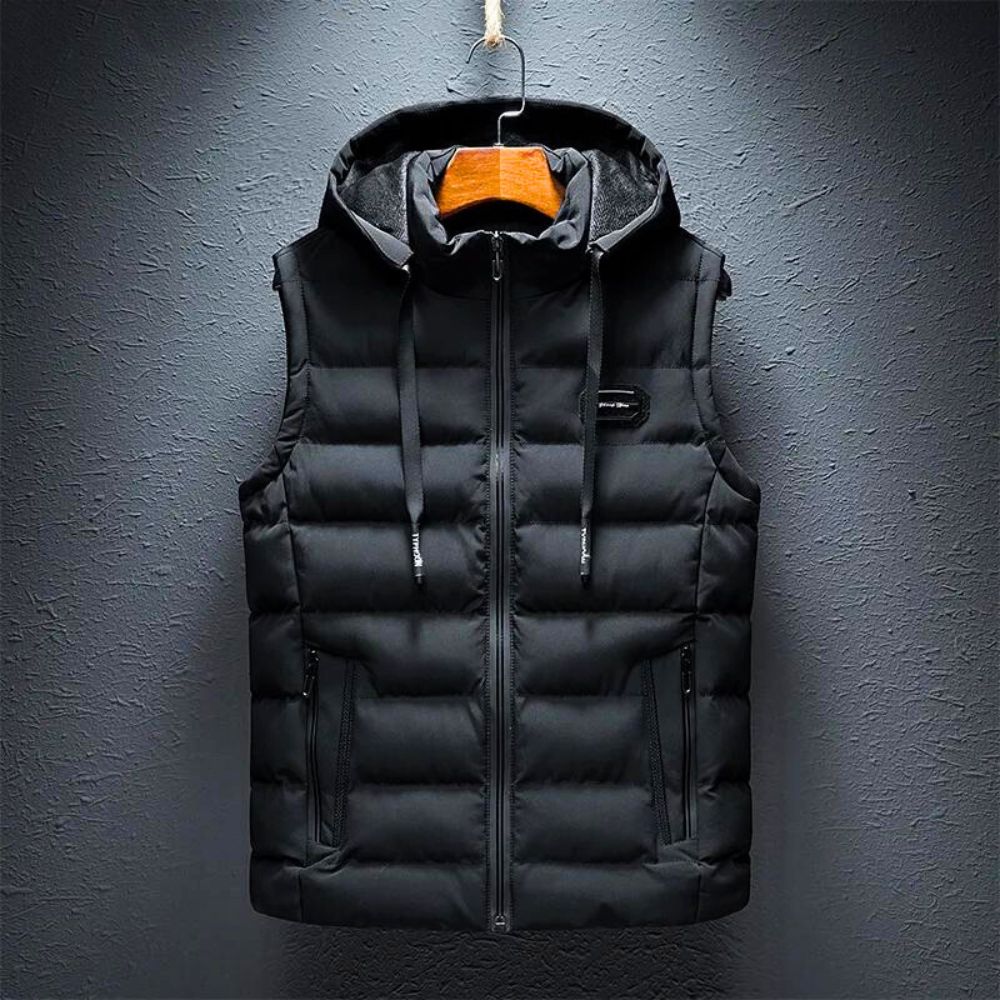 Yavina | Gilet invernale comodo con cappuccio