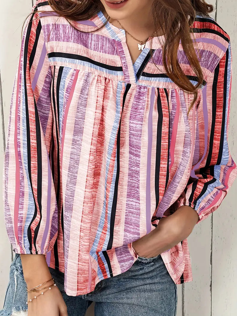 Rianne - Perfezione a righe – la tua blusa estiva ideale