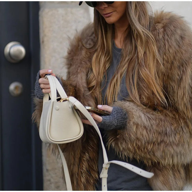 Rasa | Giacca in pelliccia sintetica per moda femminile