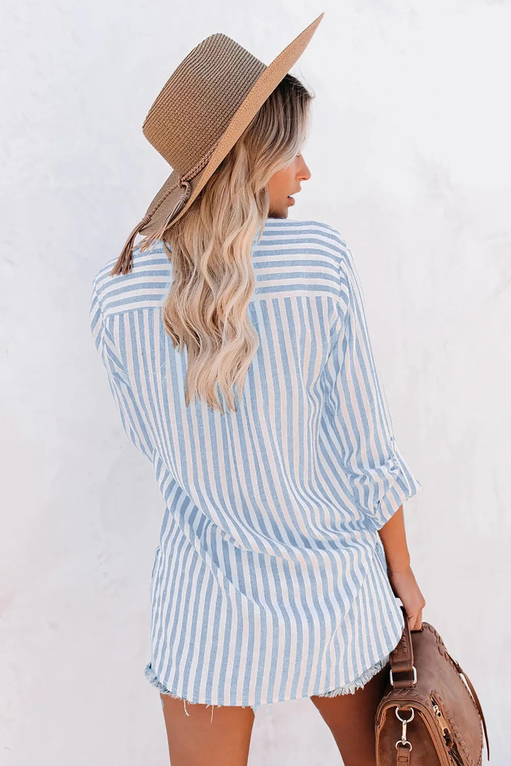 Larissa | Blusa a Maniche Lunghe a Righe