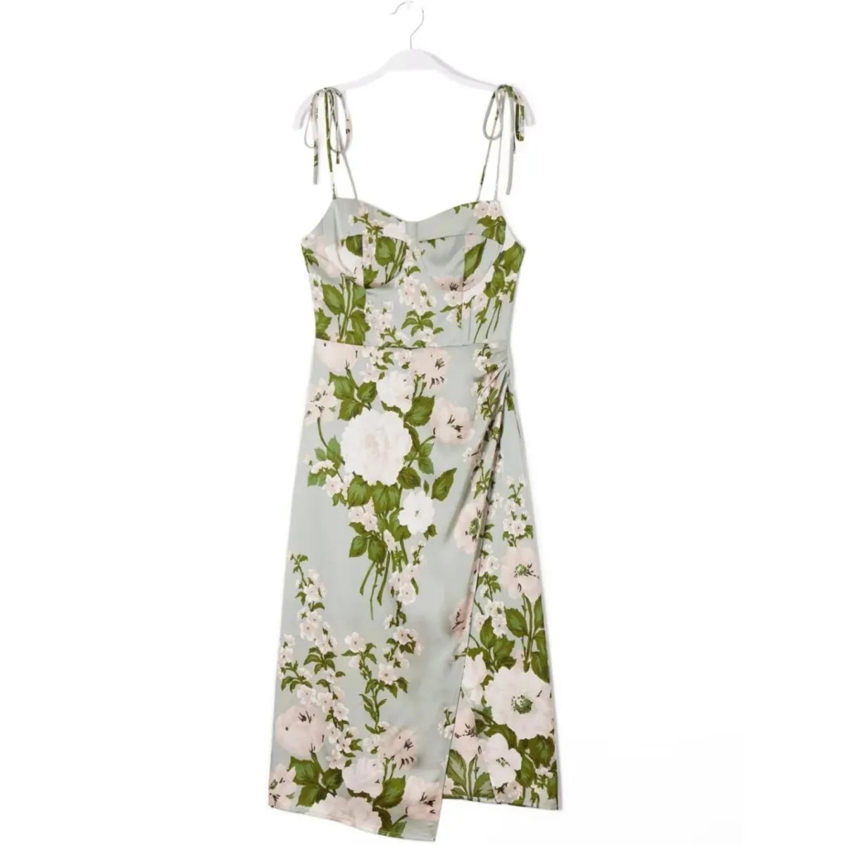 Emily | Stupendo vestito estivo verde con fiori