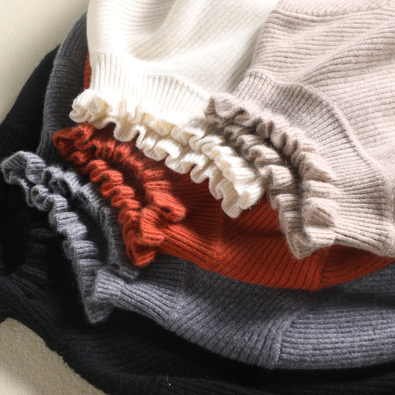 Maglione a collo alto donna | Classico | Qualità in maglia ultra fine cashmere