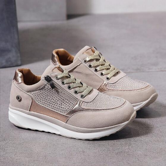 Scarpe da donna per il tempo libero | Sneakers ortopediche comode | Traspiranti e antiscivolo