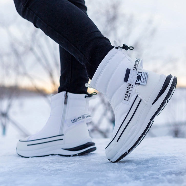 Win | Stivali invernali ortopedici multicolore per uomini Groovywish
