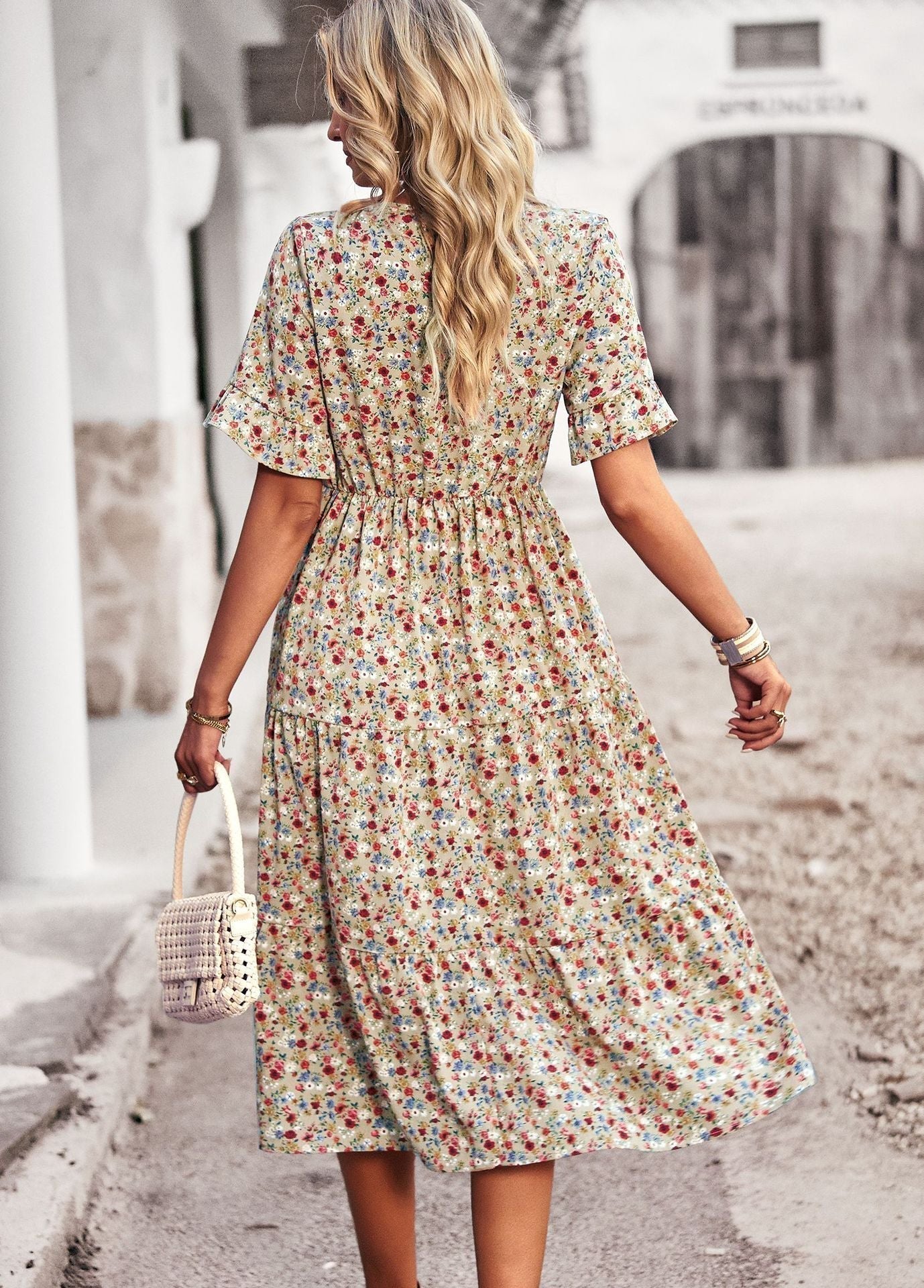 Orlaith  | Abito Midi Floreale per Donne