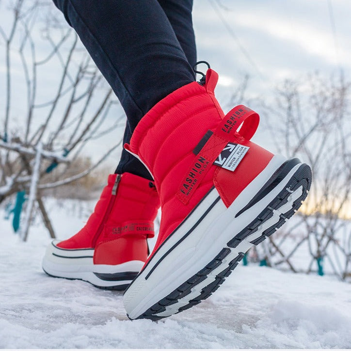 Win | Stivali invernali ortopedici multicolore per uomini Groovywish
