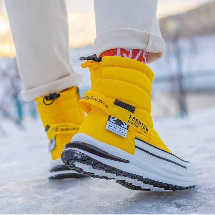 Win | Stivali invernali ortopedici multicolore per uomini Groovywish