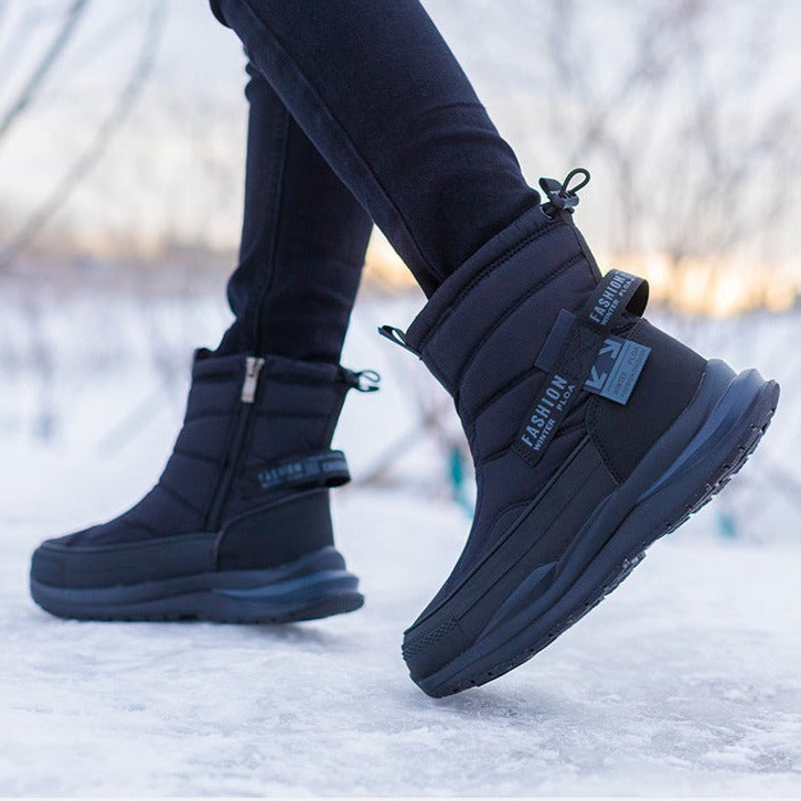 Win | Stivali invernali ortopedici multicolore per uomini Groovywish
