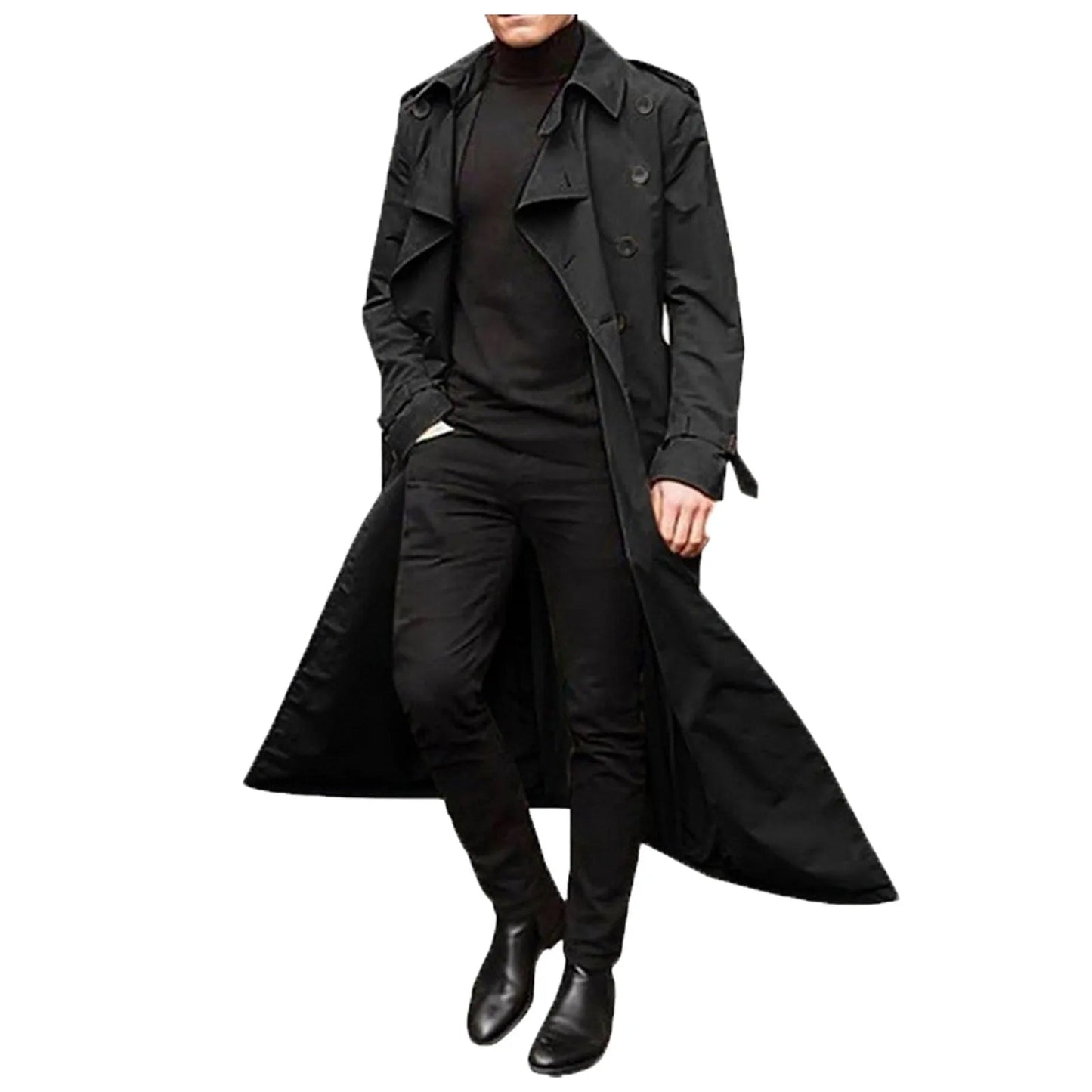 Niba | Trench coat casual e alla moda per uomini