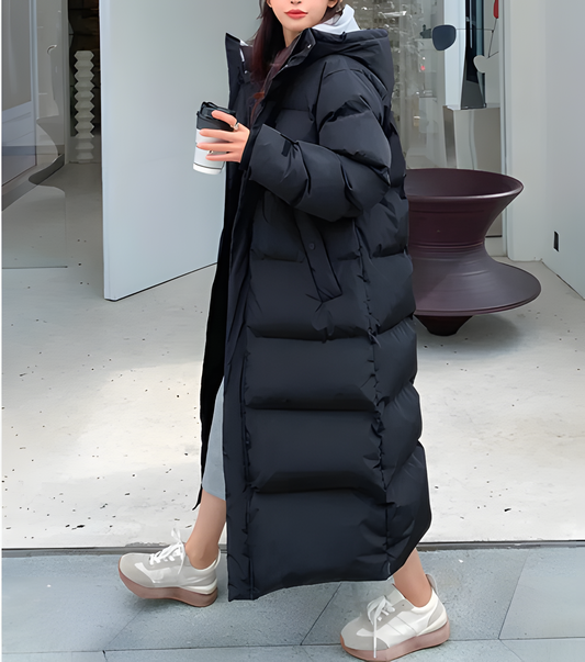 Nigel | Giacca in piuma lunga e antivento