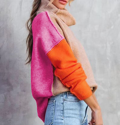 Isidore | Pullover a blocchi di colore mozzafiato