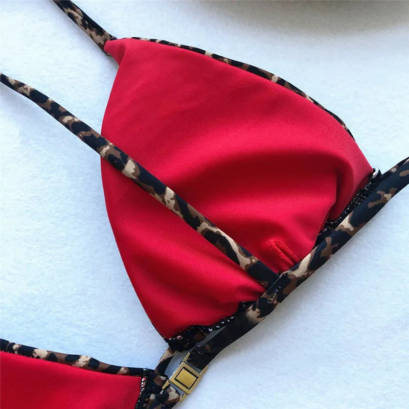 Belle | Set bikini - Stampa leopardata