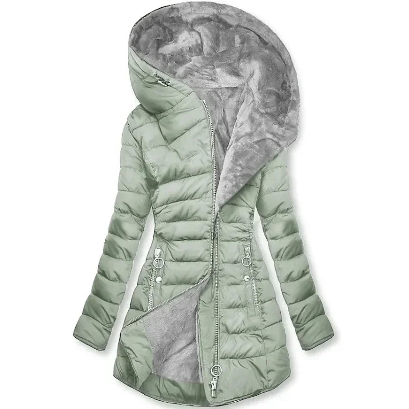 Hellg | Cappotto morbido verde chiaro